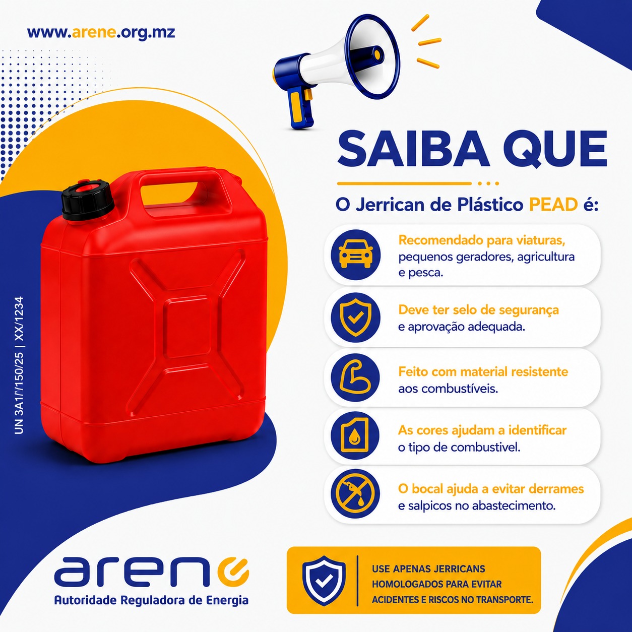 Jerrican plastico